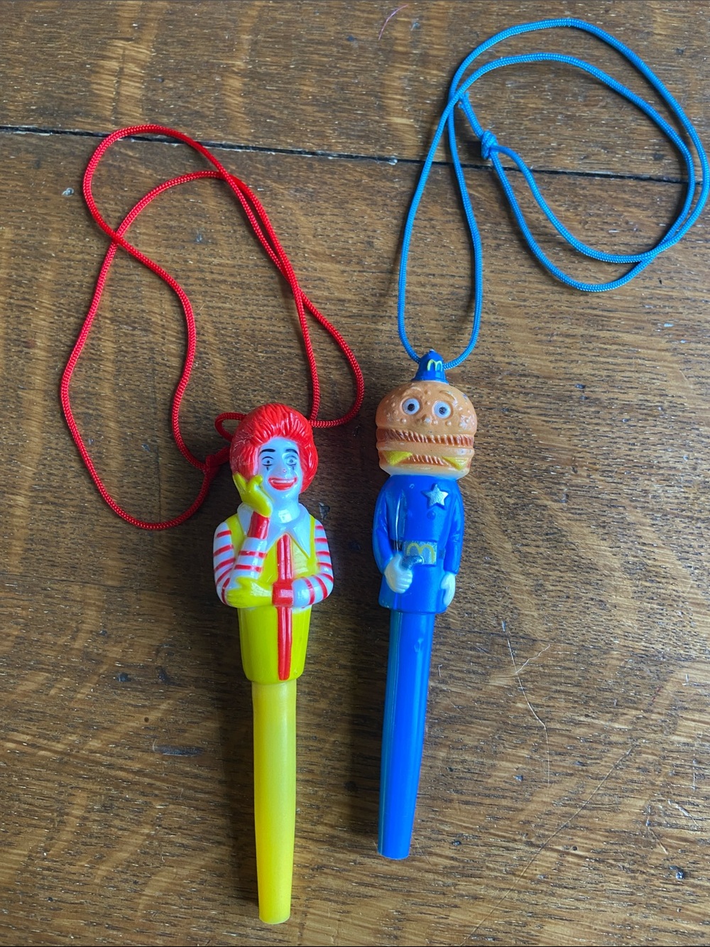 1980s McDonald’s Promotional Pens Nostalgia Fast Food Collectibles Vintage
